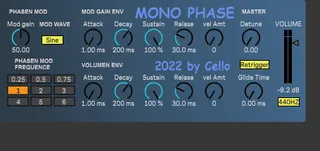 MonoPhase screenshot