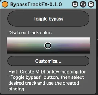 BypassTrackFX screenshot