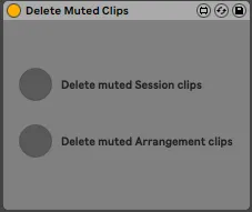 Delete Muted Clips screenshot