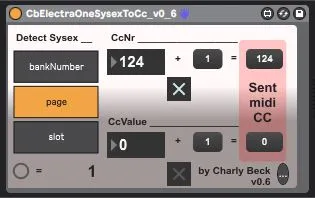 CbElectraOneLogMsgToCc screenshot