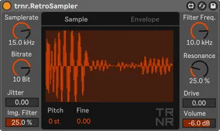RetroSampler screenshot