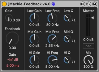 jMackie-Feedback screenshot