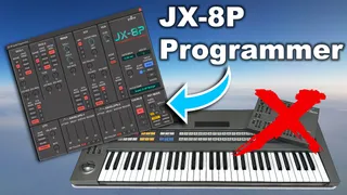 JX-8P Synthesizer Programmer screenshot
