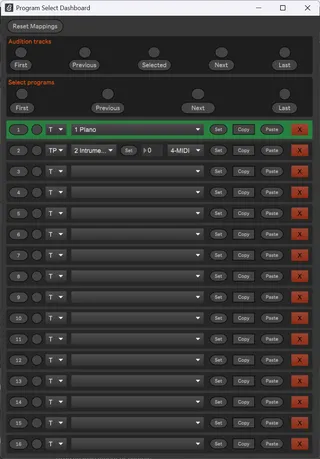 ProgramSelect screenshot
