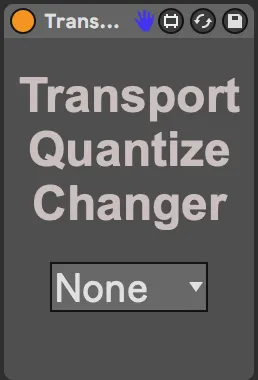 Transport Quantize Changer screenshot