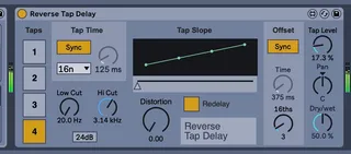 Reverse Tap Delay screenshot