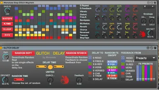 GLITCH DELAY and GLITCH STEP SEQ. MAYHAM screenshot