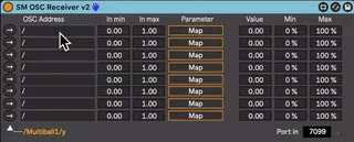 SM OSC Receiver v screenshot