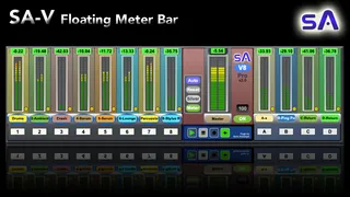 SA-V Pro Floating Mixer Meter Bar 8 16 24 32 48 V screenshot