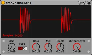 ChannelStrip screenshot