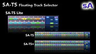 SA-TS16 Lite 16 Track Floating Track Selector screenshot