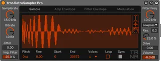 RetroSampler Pro screenshot