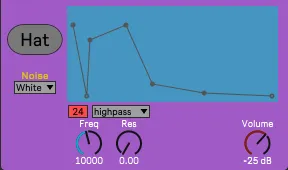 Noise Hat screenshot