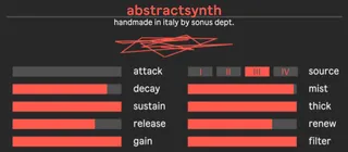 AbstractSynth screenshot