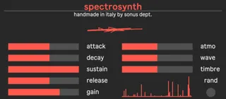 SpectroSynth screenshot
