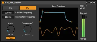 FM PM Demonstration screenshot