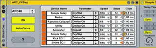 APC FX Sequencer by Mark Egloff screenshot