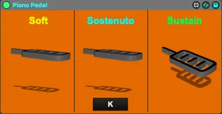 Piano Pedal En screenshot