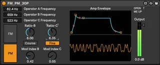 FM PM Demonstration 3OP screenshot