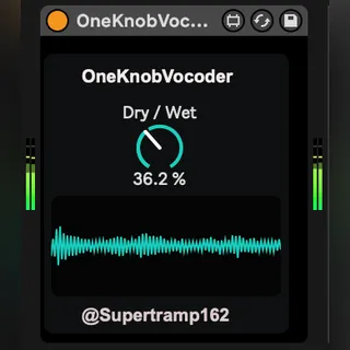 One Knob Vocoder screenshot