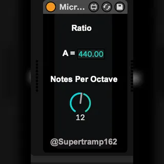 Microtonal Intonation Shifter V screenshot