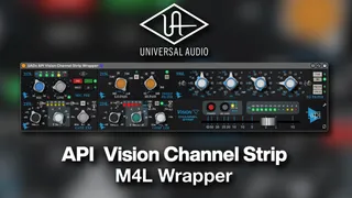 UAD API Vision Channel Strip Wrapper screenshot