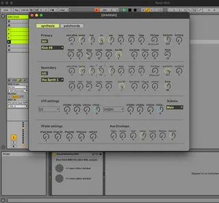 Emu Orbit 9090 V2 Editor screenshot