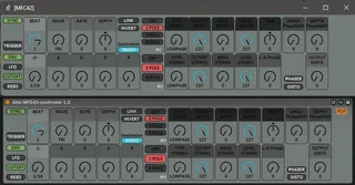 Akai MFC42 CC-controller screenshot