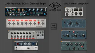 UAD Preamps EQs and Channel Strips Pack Wrappers screenshot