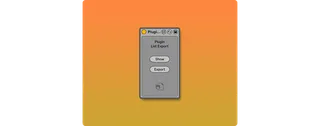 Plugin List Export for Ableton Live screenshot