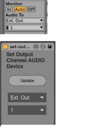 Set Output Channel Audio Device screenshot
