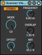 Scanner Vibrato screenshot