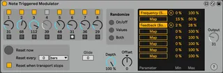 Note Triggered Modulator screenshot