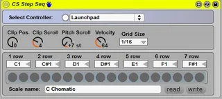 CS Step Seq Mod screenshot