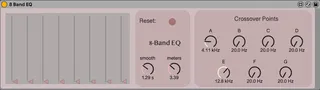 8 band EQ screenshot