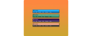 Fancy Menu Bar screenshot
