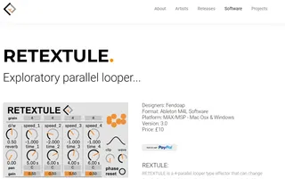 RETEXTULE screenshot