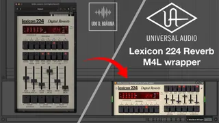 UAD Lexicon 224 Wrapper screenshot