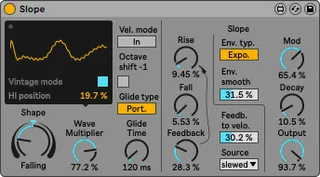 Slope screenshot