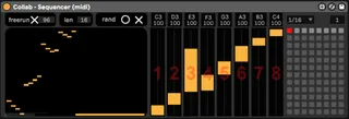 Collab Sequencer screenshot