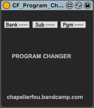 CF Program Changer screenshot