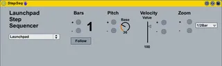 Launchpad Step Sequencer screenshot