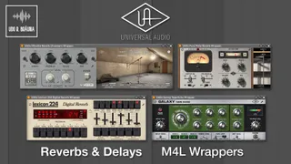 UAD Reverbs and Delays Pack Wrappers screenshot
