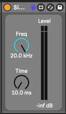 Sine Bleep screenshot