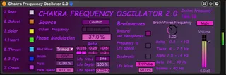 Chakra Frequency Oscilator screenshot