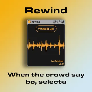 Rewind - DJ wheel up screenshot