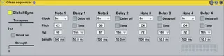 Glass Sequencer screenshot