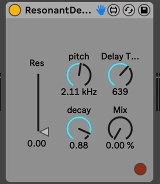 Resonant Delay screenshot