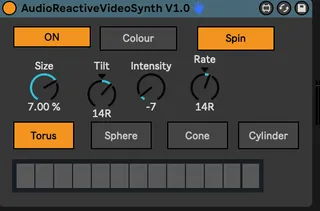 AudioReactiveVideoSynth V screenshot