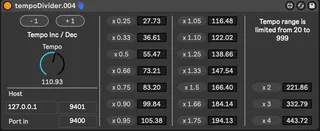 Ableton tempo divider004 screenshot